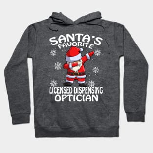 Santas Favorite Licensed Dispensing Optician Chris Hoodie